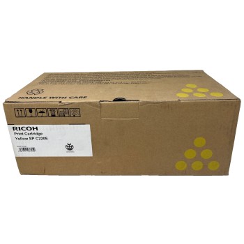 RICOH 406055 TONER ORIGINALE GIALLO PER AFICIO SP C220/SP C221/SP C240 [A BOX]