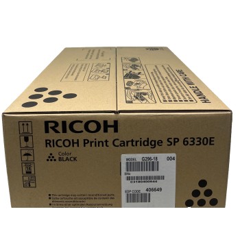 RICOH 406649 TONER ORIGINALE NERO TYPE SP 6330E PER SP 6330/SP6330N [A BOX]