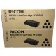 RICOH 406649 TONER ORIGINALE NERO TYPE SP 6330E PER SP6330N X 2PZ [A BOX]
