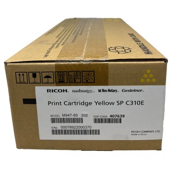 RICOH 407639 SP C310E ORIGINALE GIALLO SP C310/SP C231/SP C232SF [A BOX]