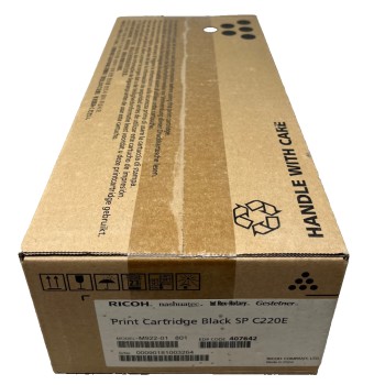 RICOH 407642 406765 TONER ORIGINALE NERO AFICIO SP C220/SP C221/SP C240 [B BOX]