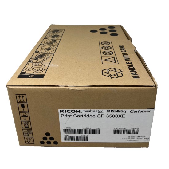 RICOH 407646 406990 TONER ORIGINALE SP 3500XE AFICIO SP 3500N/SP 3510DN [A BOX]