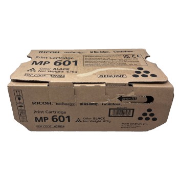RICOH 407824 MP601 TONER ORIGINALE NERO PER AFICIO MP501 SPF/MP601 SPF [B BOX]