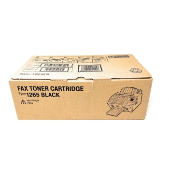 RICOH 412638 TYPE 1265 TONER ORIGINALE RICOH FAX 1120L / FAX 1160L [A BOX]