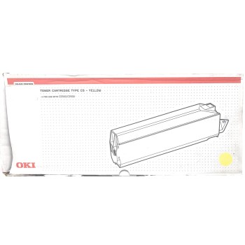 OKI 41963605 TONER ORIGINALE GIALLO TYPE C5 PER OKI C9300/C9500 [B BOX]