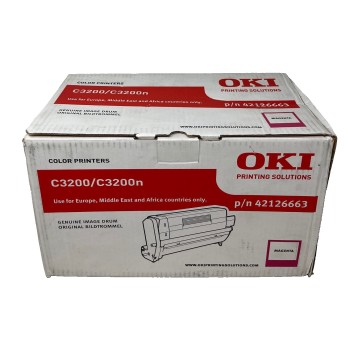 OKI 42126663 DRUM TAMBURO ORIGINALE MAGENTA PER C3200/C3200n [OPEN BOX]