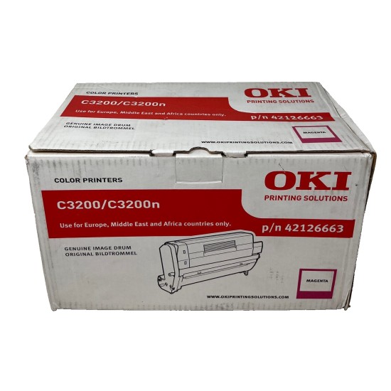OKI 42126663 DRUM TAMBURO ORIGINALE MAGENTA PER C3200/C3200n [OPEN BOX]