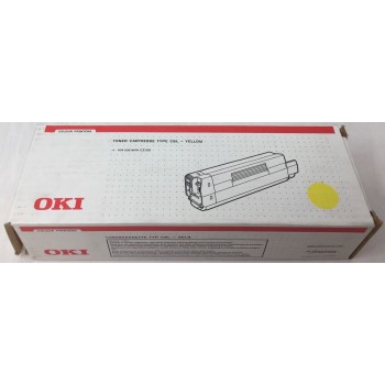 OKI 42804513 TONER ORIGINALE GIALLO TYPE C6L PER OKI C3100 (3K) OKI 42804513 TONER ORIGINALE GIALLO TYPE C6L PER OKI C3100 (3K)