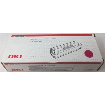 OKI 42804514 TONER ORIGINALE MAGENTA TYPE C6L PER OKI C3100 (3.000 PG)