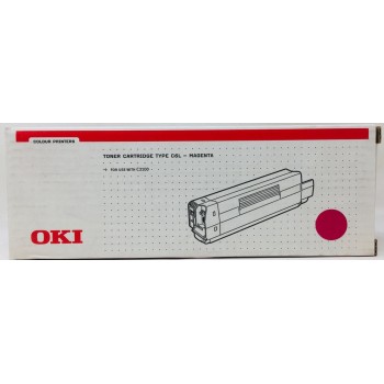 OKI 42804514 TONER ORIGINALE MAGENTA TYPE C6L PER OKI C3100 (3.000 PG) OKI 42804514 TONER ORIGINALE MAGENTA TYPE C6L PER OKI C3100 (3.000 PG)