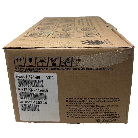 RICOH 430244 430261 TYPE 1435 TONER ORIGINALE FAX 1800L/1900L/2000L [A BOX]