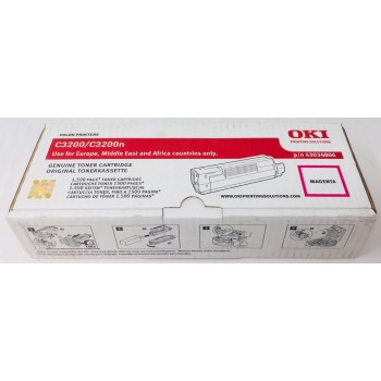 OKI 43034806 TONER ORIGINALE MAGENTA PER OKI C3200/C3200n (1.500 PG)