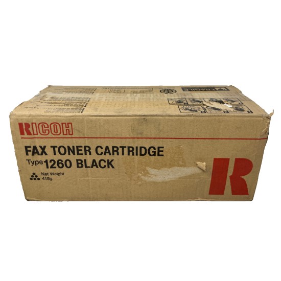 RICOH 430351 412895 TYPE 1260D TONER ORIGINALE FAX 3310L/3320L/4410nf/4420/4430
