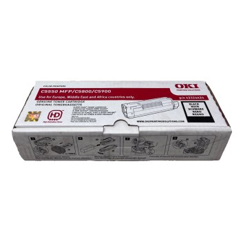 OKI 43324424 TONER ORIGINALE NERO PER OKI C5550 MFP/C5800/C5900 [A BOX]