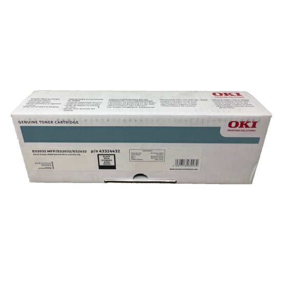 OKI 43324432 TONER ORIGINALE NERO PER ES2032/ES2032 MFP/ES2632 [A BOX]