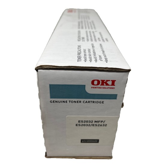 OKI 43324432 TONER ORIGINALE NERO PER ES2032/ES2032 MFP/ES2632 [A BOX]