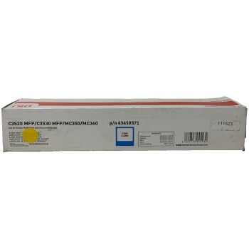 OKI 43459371 TONER ORIGINALE CIANO PER C3520 MFP/C3530 MFP/MC350/MC360 [B BOX]