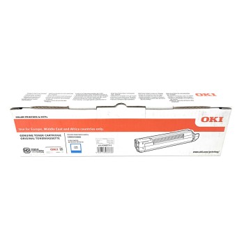 OKI 43487711 TONER ORIGINALE CIANO C8600/C8600n/C8600dn/C8800n/C8800dn [A BOX]