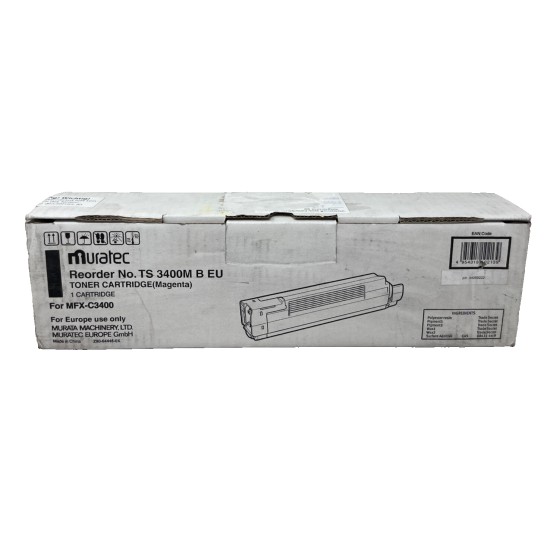 MURATEC 44059222 TS 3400M TONER ORIGINALE MAGENTA PER MFX-C3400 [A BOX]