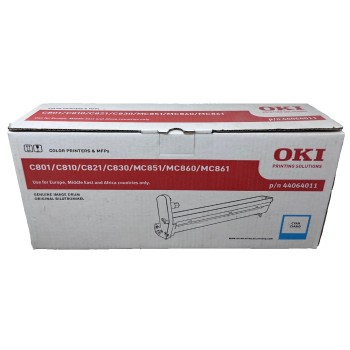 OKI 44064011 DRUM TAMBURO ORIGINALE CIANO PER C810N/C821/MC851 [A BOX]