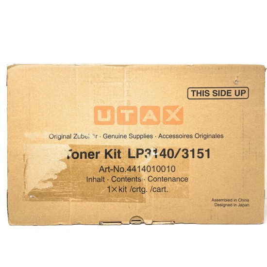 UTAX 4414010010 TONER ORIGINALE NERO PER LP3140/LP3151 [A BOX]