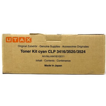 UTAX 4441610011 TONER ORIGINALE CIANO PER CLP 3416/CLP 3520/CLP 3524 [A BOX]