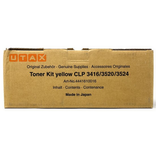 UTAX 4441610016 TONER ORIGINALE GIALLO PER CLP 3416/CLP 3520/CLP 3524 [A BOX]