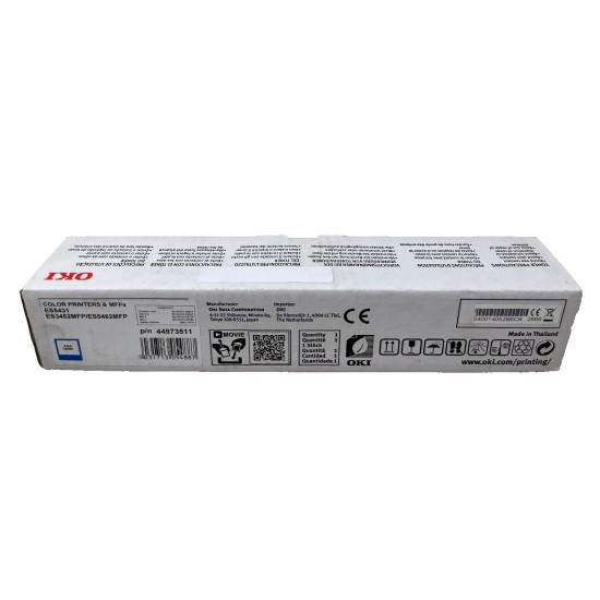 OKI 44973511 TONER ORIGINALE CIANO PER ES5431/ES5432MFP/ES5462MFP [B BOX]