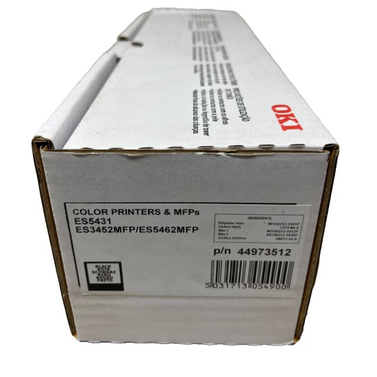 OKI 44973512 TONER ORIGINALE NERO PER ES5431/ES5432MFP/ES5462MFP [B BOX]