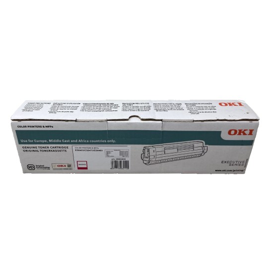 OKI 45862820 TONER ORIGINALE MAGENTA PER ES8453/ES8473/ES8483 [B BOX]