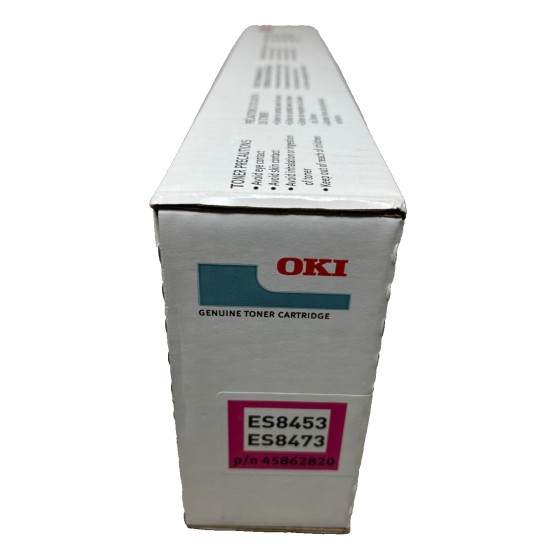 OKI 45862820 TONER ORIGINALE MAGENTA PER ES8453/ES8473/ES8483 [B BOX]