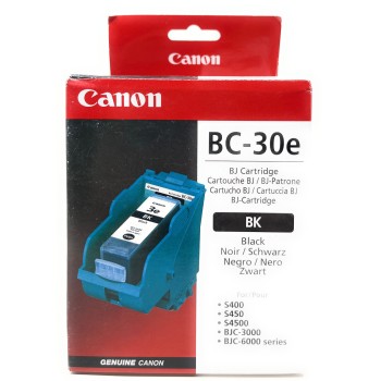 CANON 4608A002 BC-30E CARTUCCIA+TESTINA ORIGINALE NERO S400/BJC-3000 [A BOX]