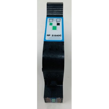HP 51640CE HP 40 CARTUCCIA ORIGINALE CIANO DESIGNJET 1200C/1600C/COPYJET [NO BOX]