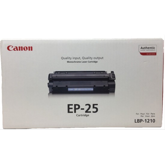 CANON 5773A004 EP-25 TONER ORIGINALE NERO PER LBP 1210 [A BOX]