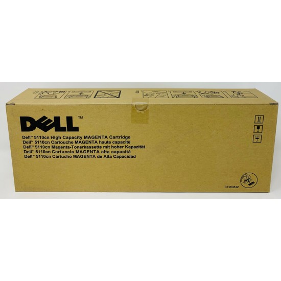 DELL DELL 593-10025 CT200842 TONER ORIGINALE MAGENTA PER DELL 5110CN [A BOX]