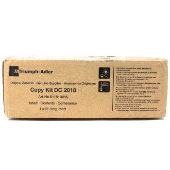 TRIUMPH ADLER 611810015 TONER ORIGINALE NERO DC 2018 / UTAX CD1018 [B BOX]