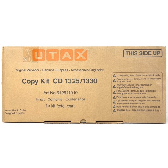 UTAX 612511010 TONER ORIGINALE NERO CD 1325 / CD 1330 [A BOX]