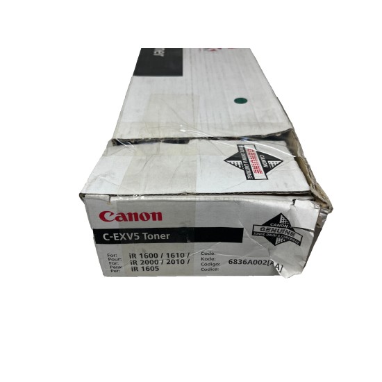 CANON 6836A002 C-EXV5 TONER ORIGINALE iR1600/iR1610/1630/iR2000/iR2010 [OPEN BOX