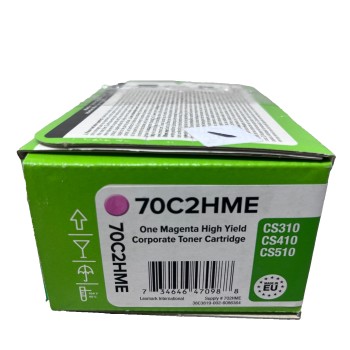 LEXMARK 70C2HME 702 TONER ORIGINALE MAGENTA CS310n/CS410dn/CS510de [B BOX]