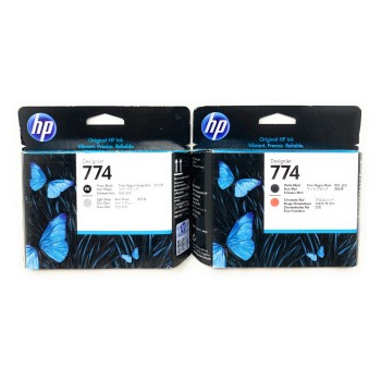 HP P2V97A + P2W00A 774 TESTINA NERO OPACO/ROSSO + NERO FOTO/GRIGIO CHIARO Z6810 HP P2V97A + P2W00A 774 TESTINA NERO OPACO/ROSSO + NERO FOTO/GRIGIO CHIARO Z6810