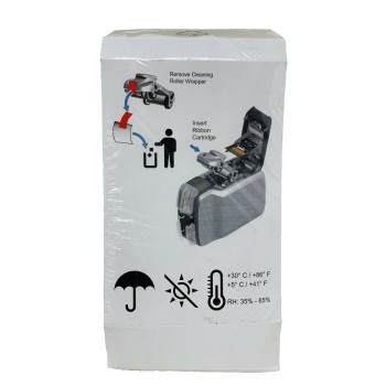 ZEBRA 800300-321EM  CARTUCCIA NERO PER STAMPANTE TESSERE ZC100/ZC300 [700 PG]