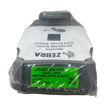 ZEBRA 800350-252EM CARTUCCIA NASTRO A COLORI PER STAMPANTE TESSERE ZC100/ZC300