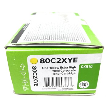 LEXMARK 802XYE 802 TONER ORIGINALE GIALLO CX510/CX510DE 4.000PG [A BOX]