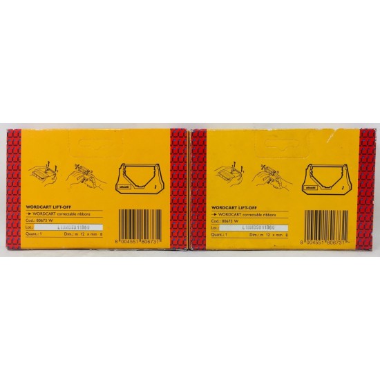OLIVETTI 80673 NASTRO LIFT-OFF ORIGINALE ET2200/ET2300/ETV 2700/ETV 2900 [X 2PZ]