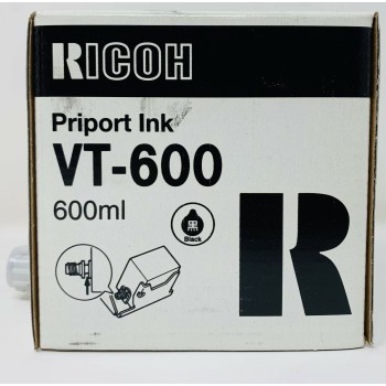 RICOH 817101 VT-600 INCHIOSTRO ORIGINALE NERO VT 510/2150/2200/2250/3500/3600 RICOH 817101 VT-600 INCHIOSTRO ORIGINALE NERO VT 510/2150/2200/2250/3500/3600