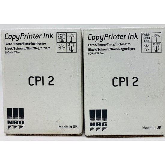 NRG 817145 CPI2 INCHIOSTRO ORIGINALE GESTETNER 5325/5327 NASHUATEC CP325 X 2PZ NRG 817145 CPI2 INCHIOSTRO ORIGINALE GESTETNER 5325/5327 NASHUATEC CP325 X 2PZ