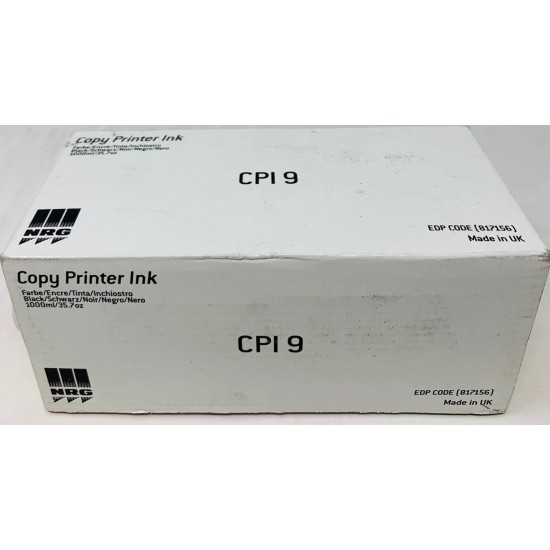 NRG 817156 CPI9/JP500 INCHIOSTRO ORIGINALE NERO COPY PRINTER INK CP450/CP450+ NRG 817156 CPI9/JP500 INCHIOSTRO ORIGINALE NERO COPY PRINTER INK CP450/CP450+