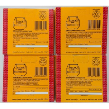OLIVETTI 82025 X 4 PZ CORRECTABLE ORIGINALE ETP55/56/60/500 SERIES/600 SERIES