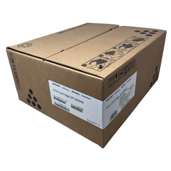 RICOH 821229 406685 SP 5200HE TONER ORIGINALE PER AFICIO SP 5200/SP5210 [A BOX]