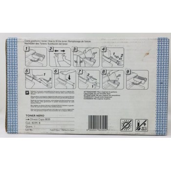 OLIVETTI 82391 TONER 830 TONER ORIGINALE NERO PER OLIVETTI COPIA 8030